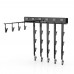 Multi  function Folding Air Dry Rack Hole Free Clothes Rack Balcony Sock Dry Rack for Indoor Clothes Hanger