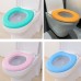 3 PCS EVA Thermal Adhesive Toilet Seat Washer  Color  Pink