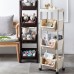 3 Layers Movable Kitchen Storage Rack with Wheels Vegetable Fruit Basket Kitchen Organizer Multi  functional Storage Shelf