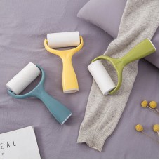 Household Stand  Up Sticky Hair Device Portable Oblique Tear  Off Sticky Hair Roller Brushes for Dust Remover